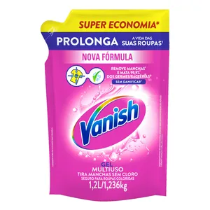 Alvejante VANISH Pink Sachê 1,2 L