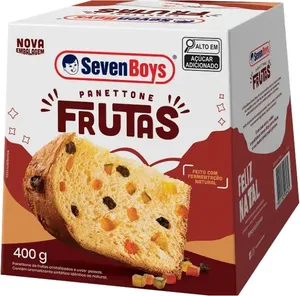Panettone SEVEN BOYS Frutas/Gotas 400g