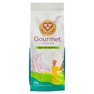 Café Gourmet 3CORAÇÕES Vários Tipos 250g