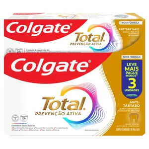 Creme Dental COLGATE Total 90g c/3 Unids.