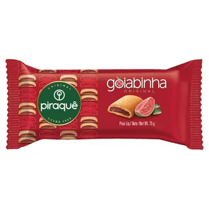 Biscoito PIRAQUÊ Roladinho Goiabinha 75g
