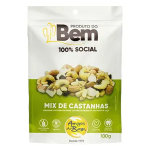 MIX DE CASTANHAS AMIGOS DO BEM 100G