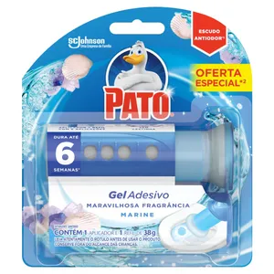 Desodorizador PATO Gel Adesivo Aparelho + Refil