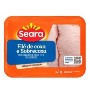 COXA E SOBRECOXA CONGELADA SEM OSSO SEARA  BANDEJA 1 KG