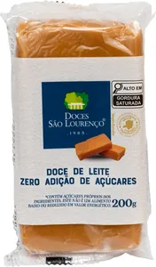 DOCE DE LEITE SAO LOURENCO P.DIET MASSA 200G