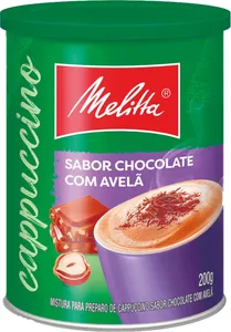 CAFÉ CAPPUCCINO MELITTA VÁRIOS SABORES LATA 200G