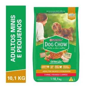 Ração Seca p/Cães DOG CHOW Raças Míni e Pequenas Adultos 10,1 kg