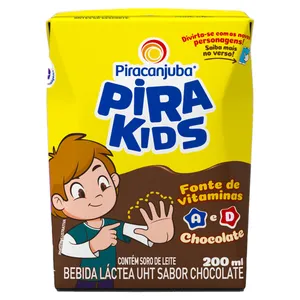 Bebida Láctea PIRA KIDS Chocolate 200ml