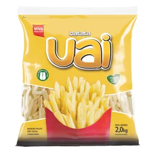 Batata Congelada UAI Tradicional 2 kg