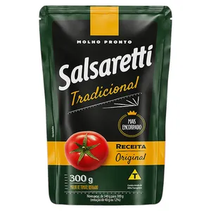 Molho SALSARETTI Tradicional Sachê 300g