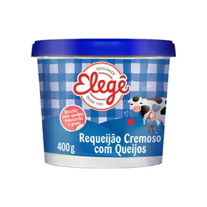 Requeijão ELEGÊ Tradicional/Light Pote 400g