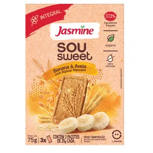 BISCOITO JASMINE SOU SWEET VÁRIOS SABORES 75G