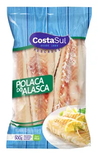 Filé de Polaca COSTA SUL  Pacote 500g