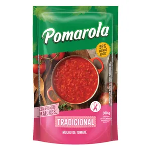 Molho POMAROLA Tradicional Sachê 300g