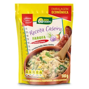 FAROFA BOM GOSTO VÁRIOS SABORES 900G