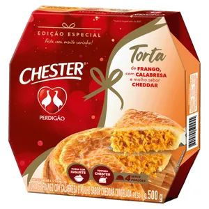Torta de Natal Salgada PERDIGÃO Chester 500g