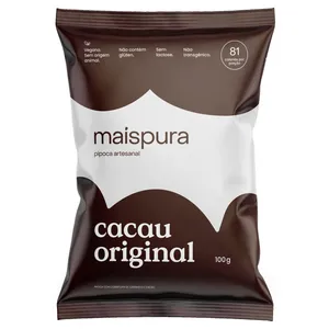Pipoca MAIS PURA Original Vários Sabores 100g