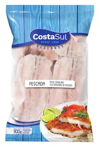 PESCADA ESPALMADA COSTA SUL 800G
