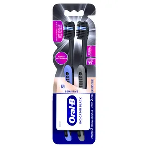 Escova Dental ORAL-B Indicator Black 35 c/2 Unids.