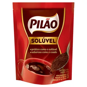 Café Solúvel PILÃO Tradicional/Cafeteria Sachê 40g