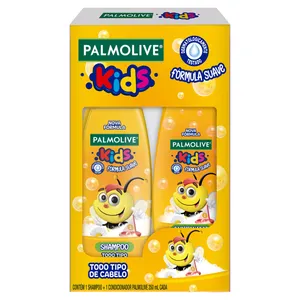 SHAMPOO 350ML + CONDICIONADOR 350ML PALMOLIVE KIDS