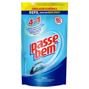 Passa-Roupa PASSE BEM 4 em 1 Refil 400ml