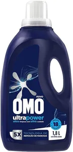 Lava-roupas Líquido OMO Ultra Power 1,8 L
