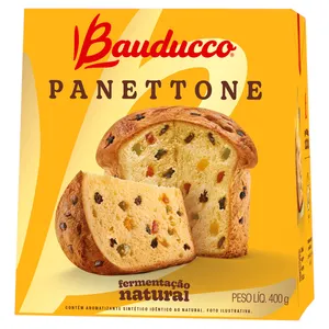 Panettone Tradicional BAUDUCCO Frutas/Gotas 400g