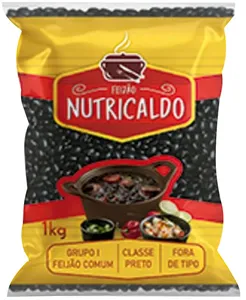 FEIJÃO PRETO NUTRICALDO  1 KG
