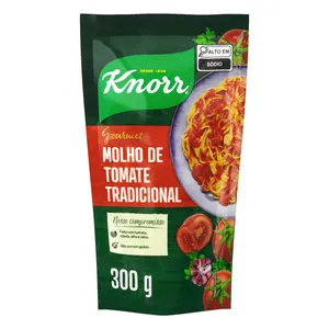 Molho de Tomate KNORR Tradicional Sachê 300g