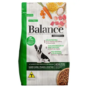 Ração Premium BALANCE Cão Adulto Pequeno Carne/Frango 10,1 kg