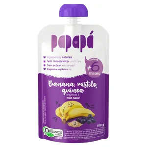 PAPINHA ORGÂNICA PAPAPÁ VÁRIOS SABORES