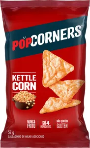 SALGADINHO POPCORNERS VÁRIOS TIPOS 57G