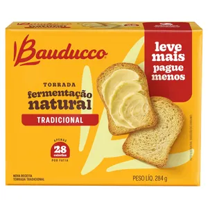 Torrada BAUDUCCO Tradicional 284g