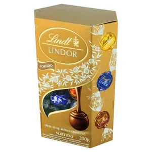 BOMBONS IMPORTADO LINDT AO LEITE/SORTIDOS 200G