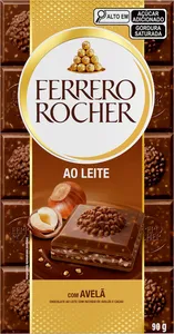 CHOCOLATE FERRERO ROCHER TAB.AO LEITE 90G