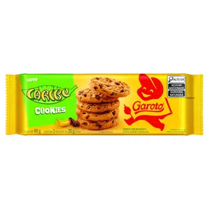 BISC.GAROTO COOKIES CARIBE 60G
