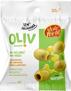 SNACK AZEITONA V.FERTIL VDE S/CAR NATURAL 50G