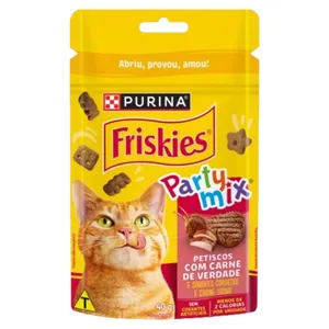 Petisco p/Gatos FRISKIES Party Mix 40g