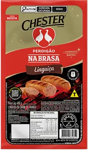 Linguiça de Chester Congelada PERDIGÃO Na Brasa 600g