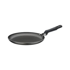 Panquequeira de Alumínio TRAMONTINA Turim Preta e Vermelha 22cm