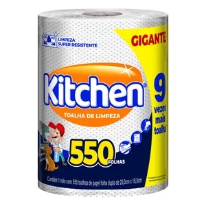 TOALHA DE PAPEL KITCHEN C/1 550 FLS