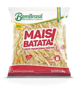 Batata Congelada BEM BRASIL Mais Batata 1 kg