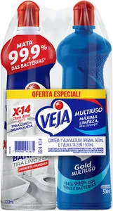 Limpador Multiúso VEJA Original + X-14 500ml