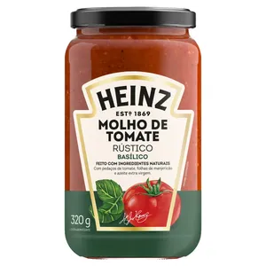 MOLHO HEINZ RUSTICO BASILICO VD 320G