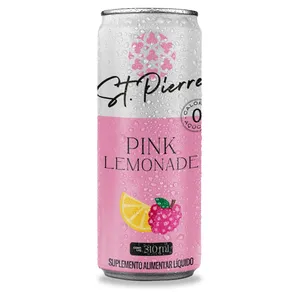 Suplemento Alimentar ST. PIERRE Pink Lemon/Red Mint Lata 310ml