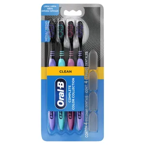 Escova Dental ORAL-B Complete Black c/4 Unids.