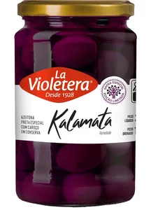 Azeitonas Pretas LA VIOLETERA Kalamata 216g