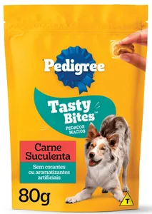 Petisco PEDIGREE Tasty Bites Carne 80g