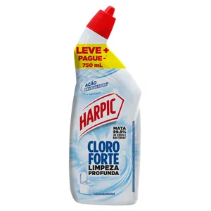 Limpador p/Sanitário HARPIC Cloro Forte 750ml